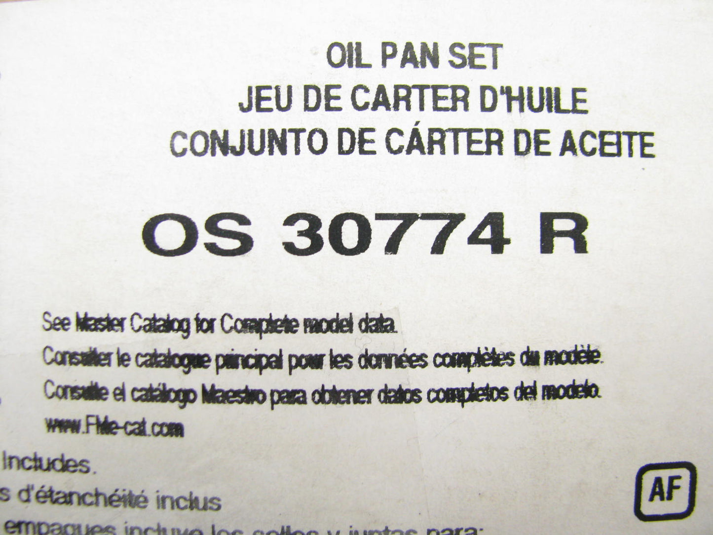 Fel-Pro OS30774R UPPER Oil Pan Gasket 2003-2010 Ford 6.0 6.4L Powerstroke Diesel