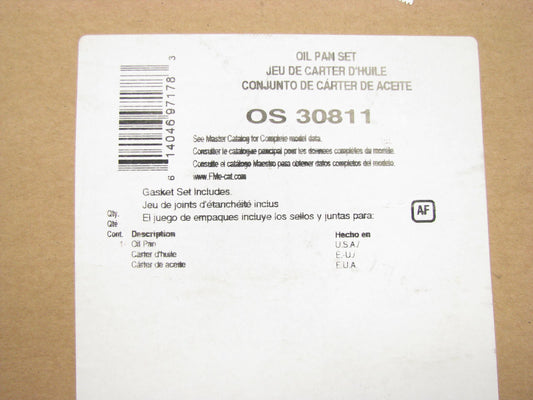 Fel-Pro OS30811 Engine Oil Pan Gasket 2001-03 Saab 9-3 2.0L Inline 4 DOHC TURBO