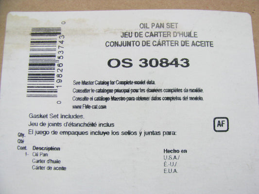 FEL-PRO OS30843 Lower Engine Oil Pan Gasket - 2012-2022 Ford 6.7L Powerstroke V8
