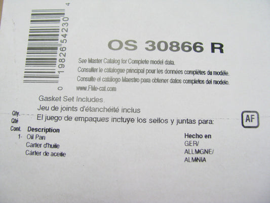 FEL-PRO OS30866R Oil Pan Gasket - 93-03 BMW 03-05 Range Rover 3.0L 4.0L 4.4L V8