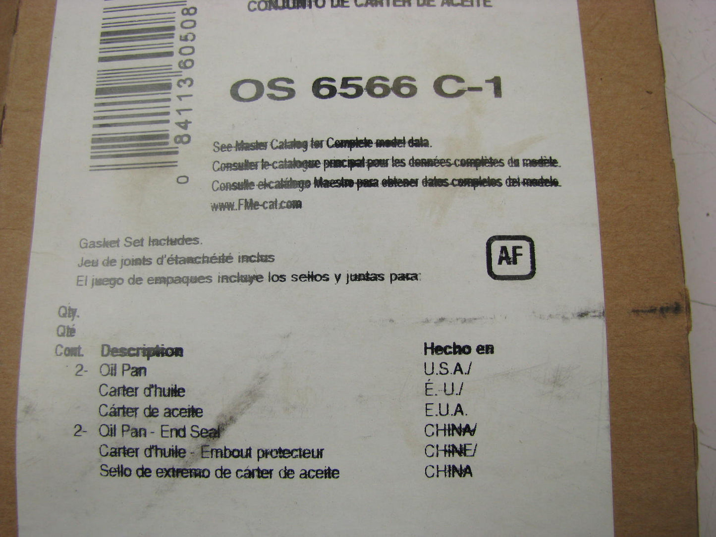 Fel-pro OS6566C-1 Engine Oil Pan Gasket Set
