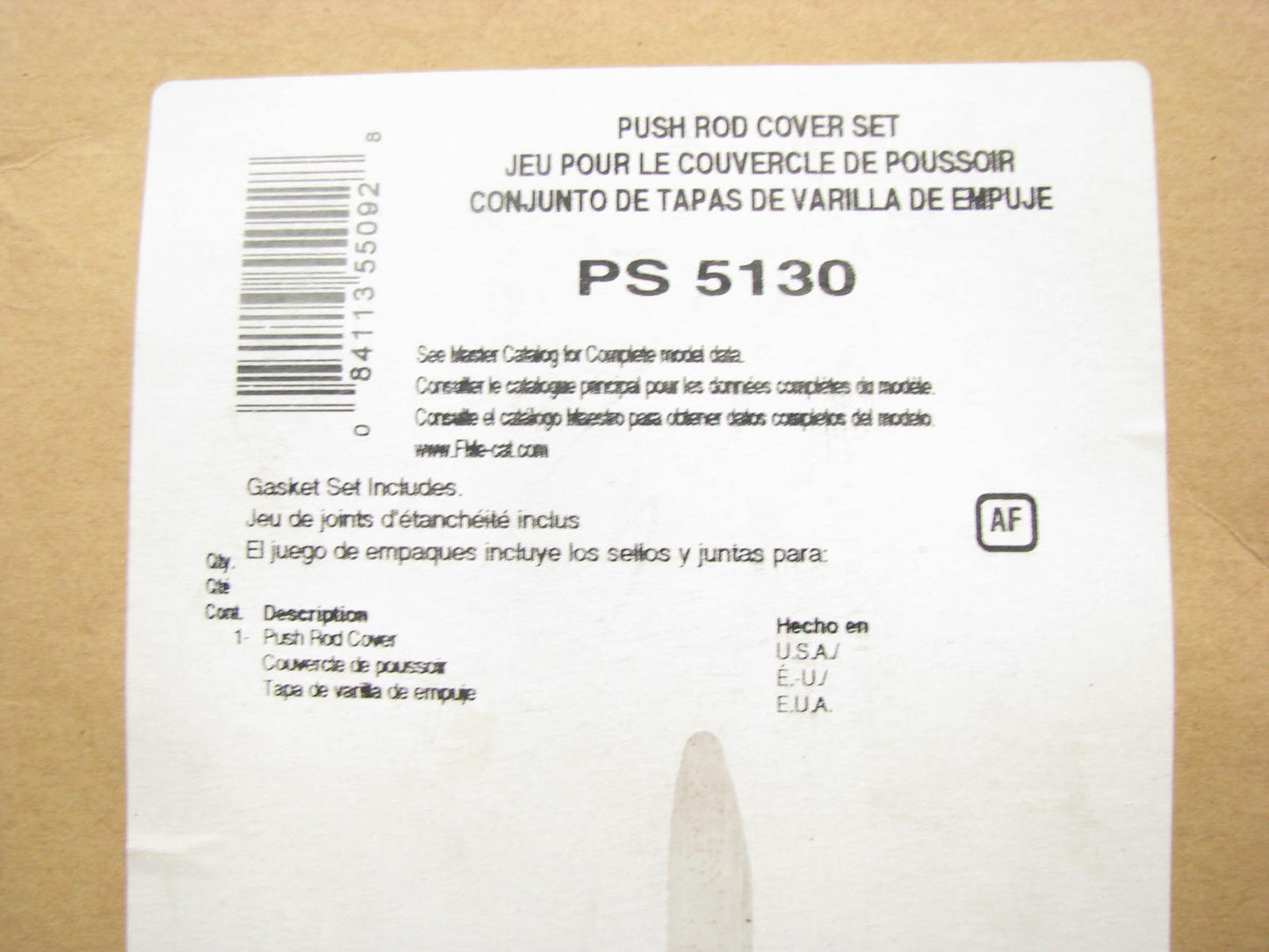 Fel-pro PS5130 Valve Cover Push Rod Gasket For 1950-1963 Chevrolet 235 261 L6