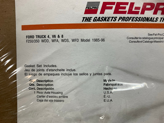 FEL-PRO RDS55394 Rear Axle Housing Cover Gasket