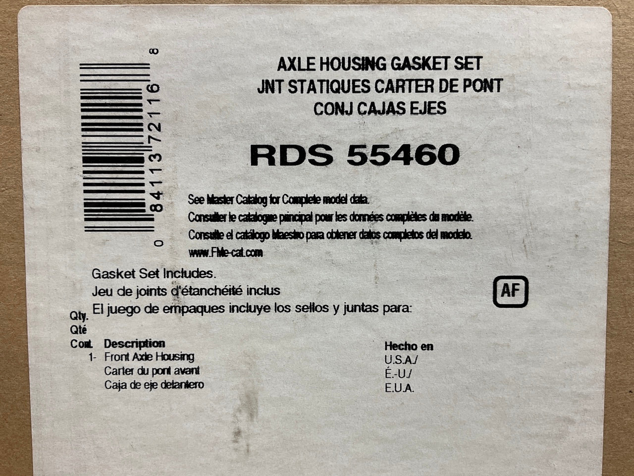 Fel-Pro RDS55460 Rear Differential Cover Gasket 1989-2010 Ford 8.8 RG 10 BOLT