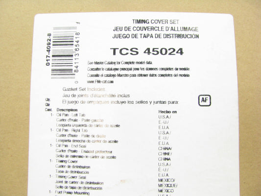 Fel-Pro TCS45024 Timing Cover Gasket Set 1968-85 Ford Lincoln Mercury 429 460 V8