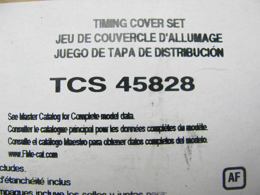 FEL-PRO TCS45828 Timing Cover Gasket Set - 1987-2009 GM 2.8L 3.1L 3.4L V6