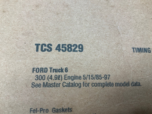 Fel-Pro TCS45829 Engine Timing Cover Gasket Set 1985-1996 FORD 300 4.9L I6