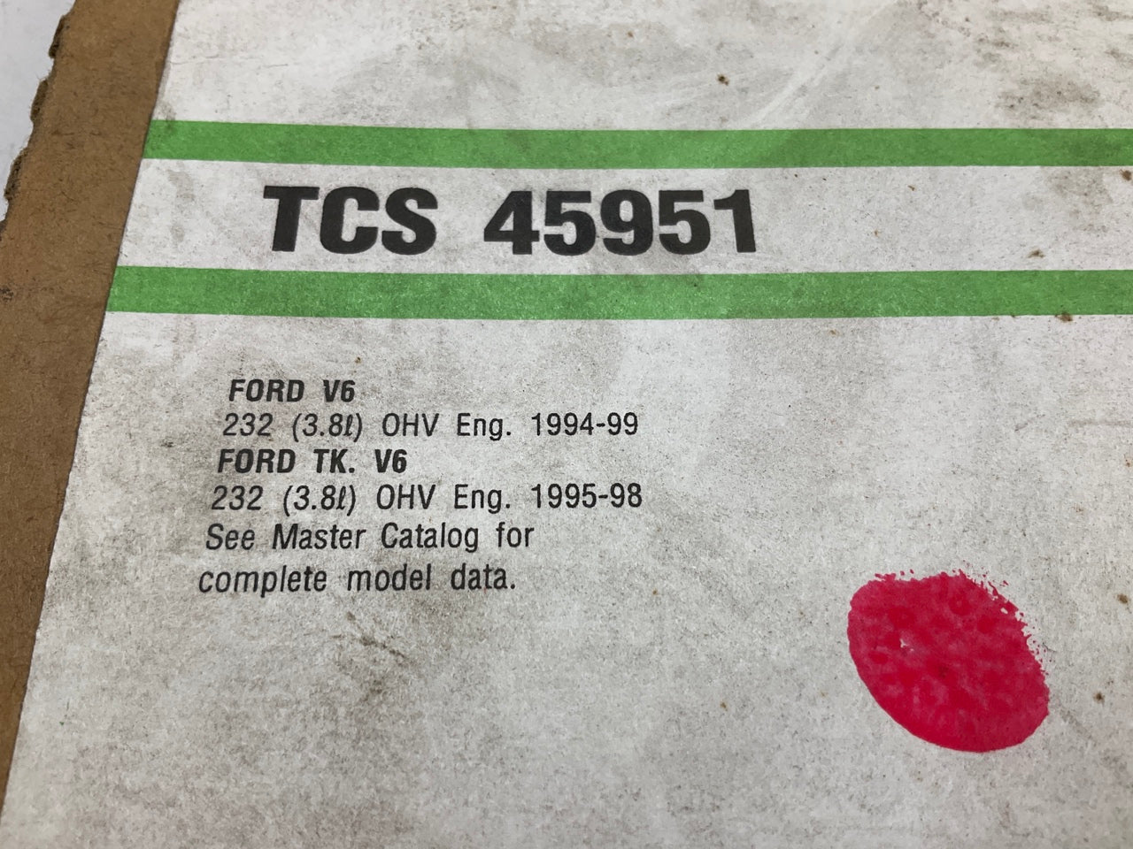 Fel-Pro TCS45951 Timing Cover Gasket 1994-99 Ford Lincoln Mercury 3.8L V6 OHV