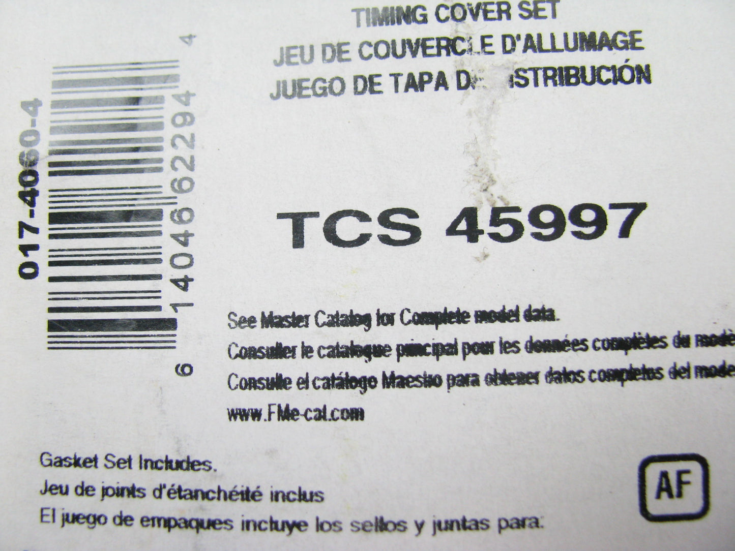 FEL-PRO TCS45997 Engine Timing Cover Gasket Set