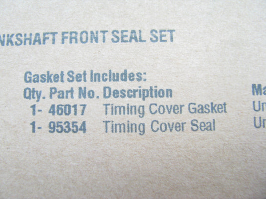 FEL-PRO TCS46017 Engine Crankshaft Front Seal Kit For 04-10 Kia 1.8L 2.0