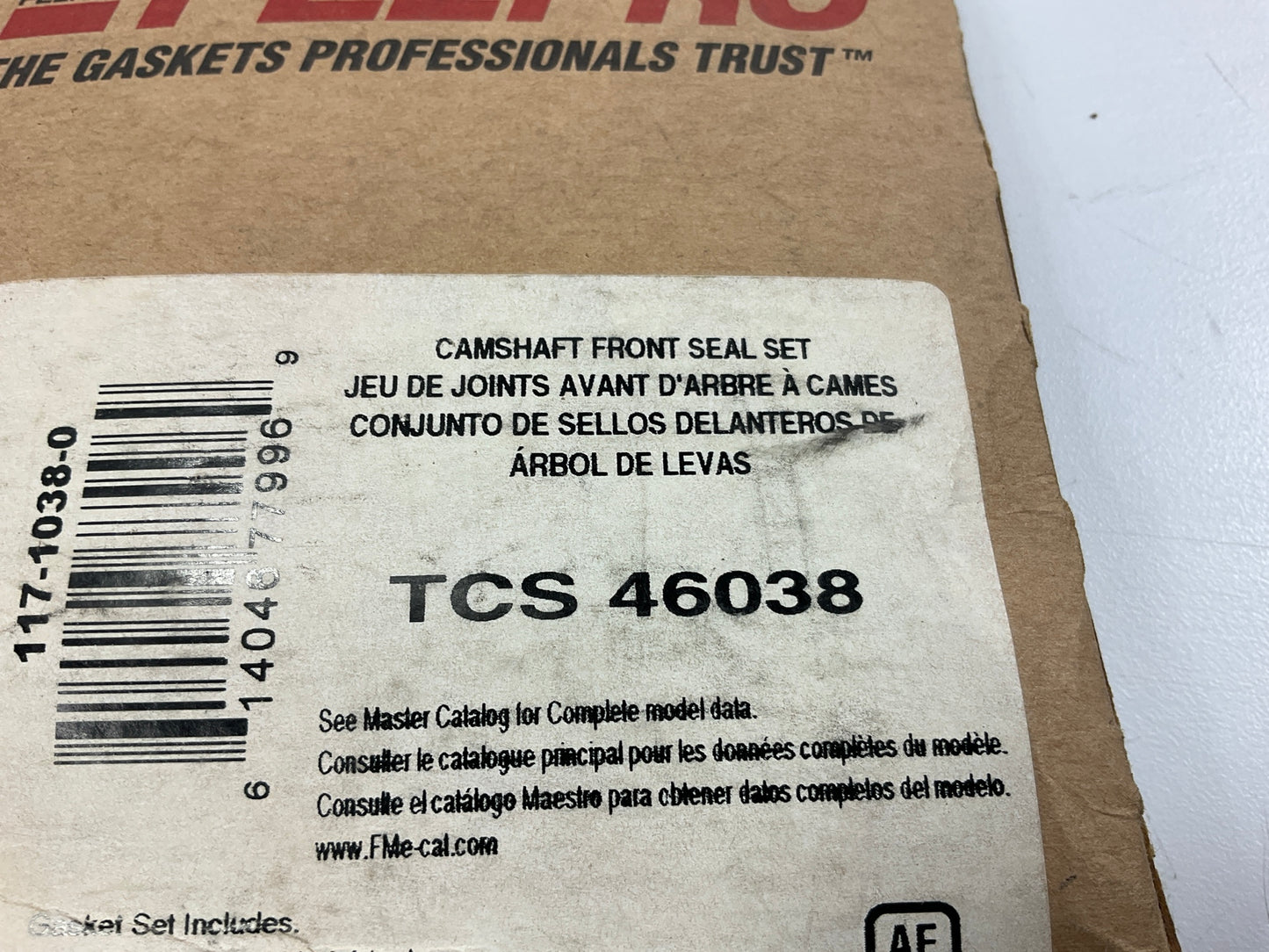 Fel-pro TCS46038 FRONT Engine Camshaft Seal 1999-2011 Volvo 2.3L, 2.4L, 2.5L, L5