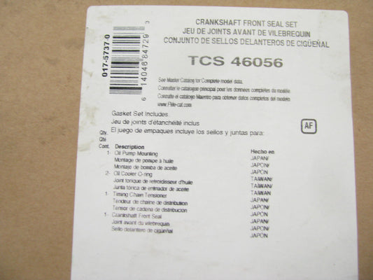 Fel-Pro TCS46056 FRONT Engine Crankshaft Seal Kit 96-09 Suzuki 1.8L 2.0L I4 DOHC