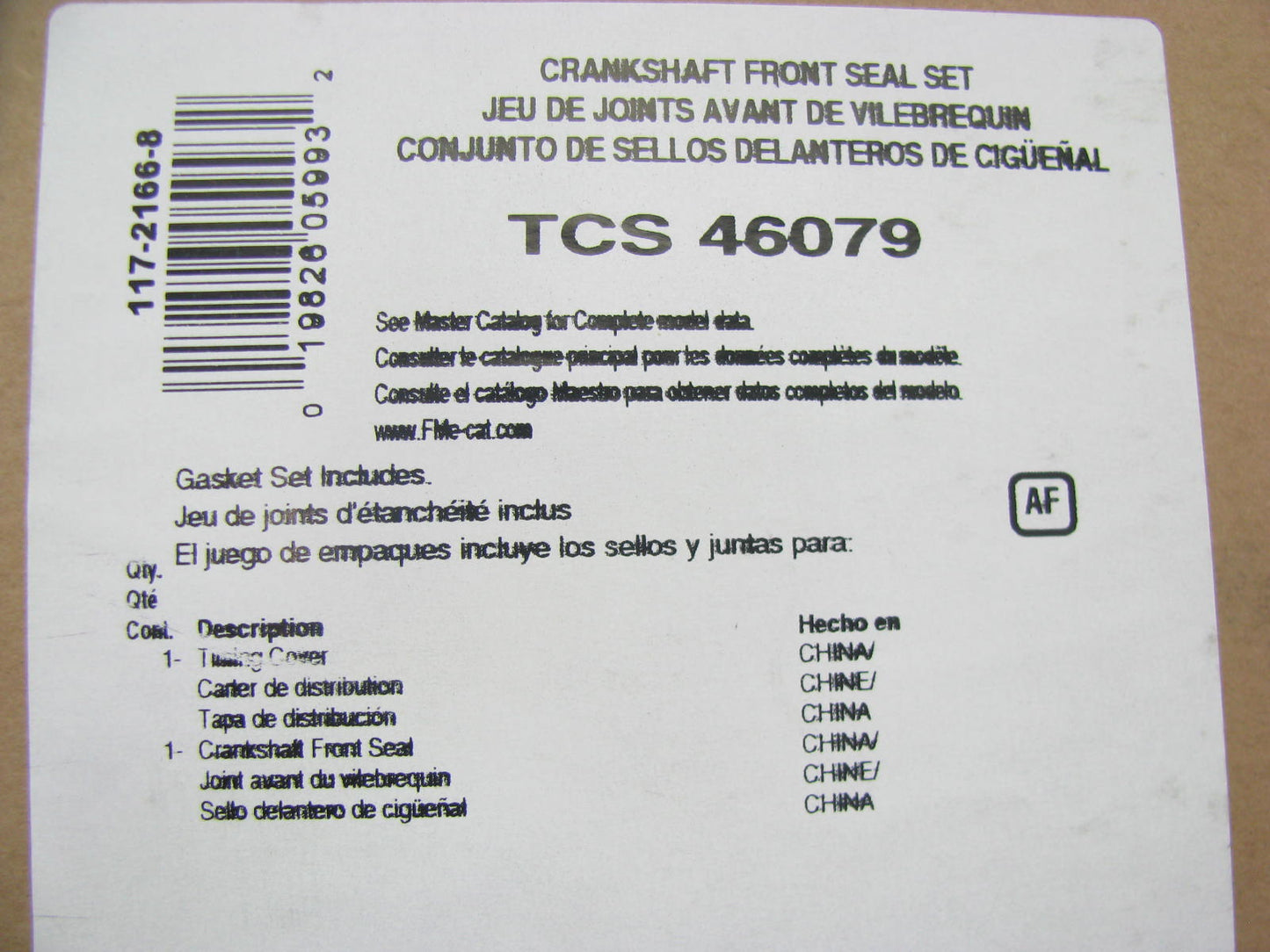 Fel-pro TCS46079 Engine Timing Cover Gasket