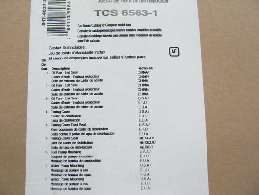 Fel-Pro TCS6563-1 Timing Cover Gasket Set For 1965-91 Chrysler 273 318 340 360