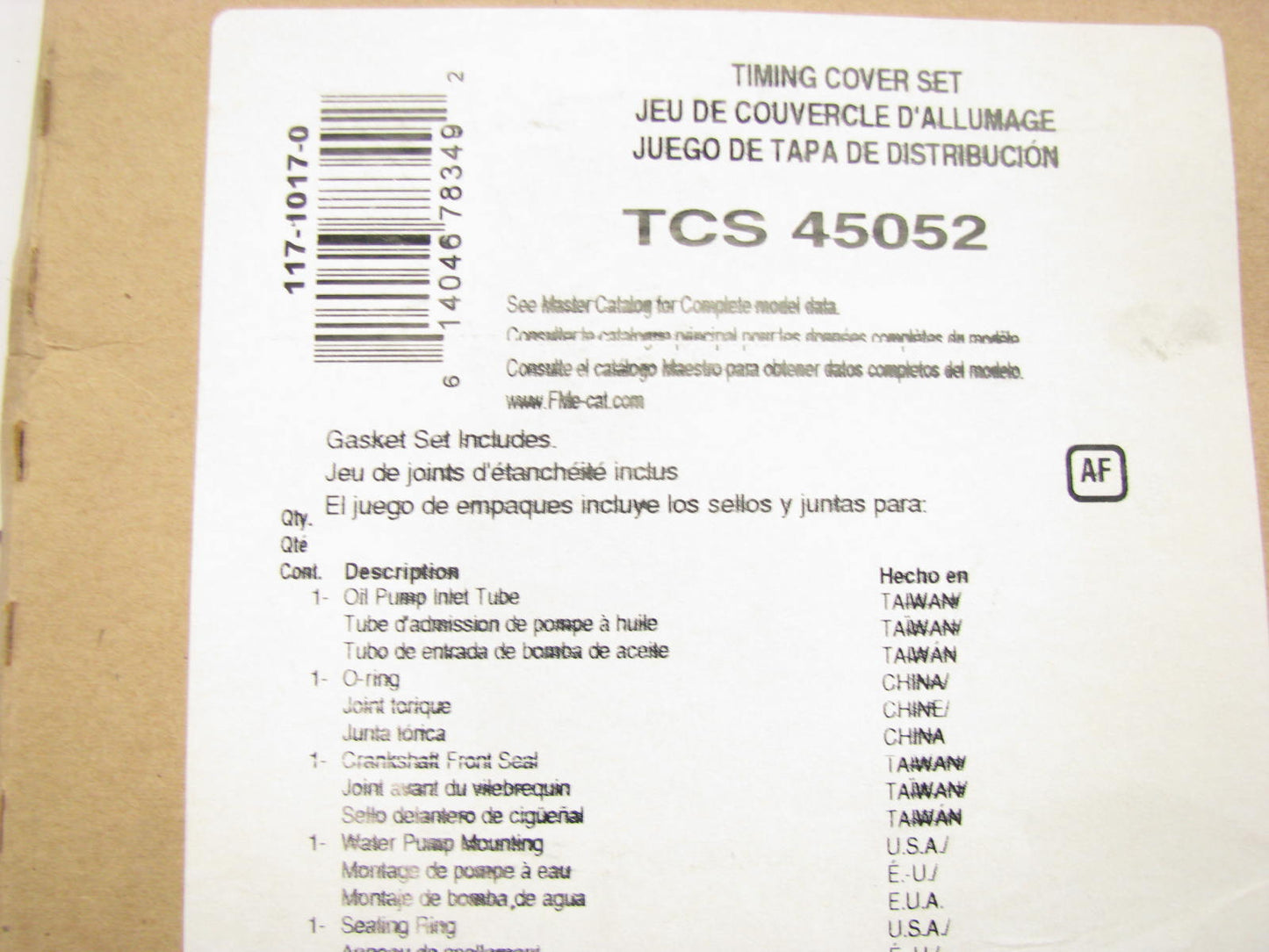 Fel-pro TCS45052 Engine Timing Cover Gasket Set