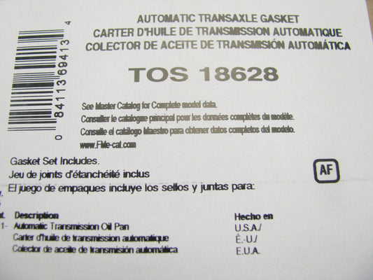 Fel-pro TOS18628 Automatic Transmission Oil Pan Gasket - 3 Speed FORD C6