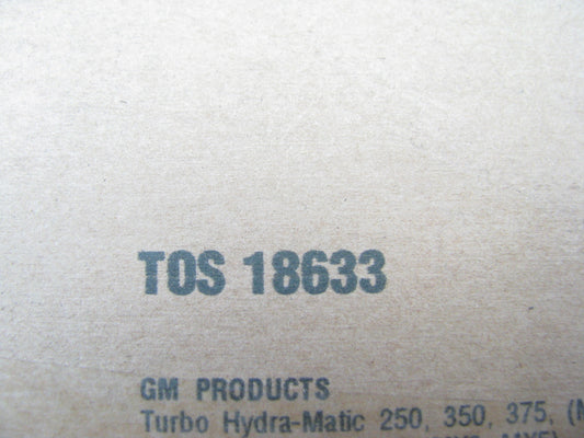 GM TH250 TH250C TH350 TH350C Auto Transmission Oil Pan Gasket Fel-pro TOS18633
