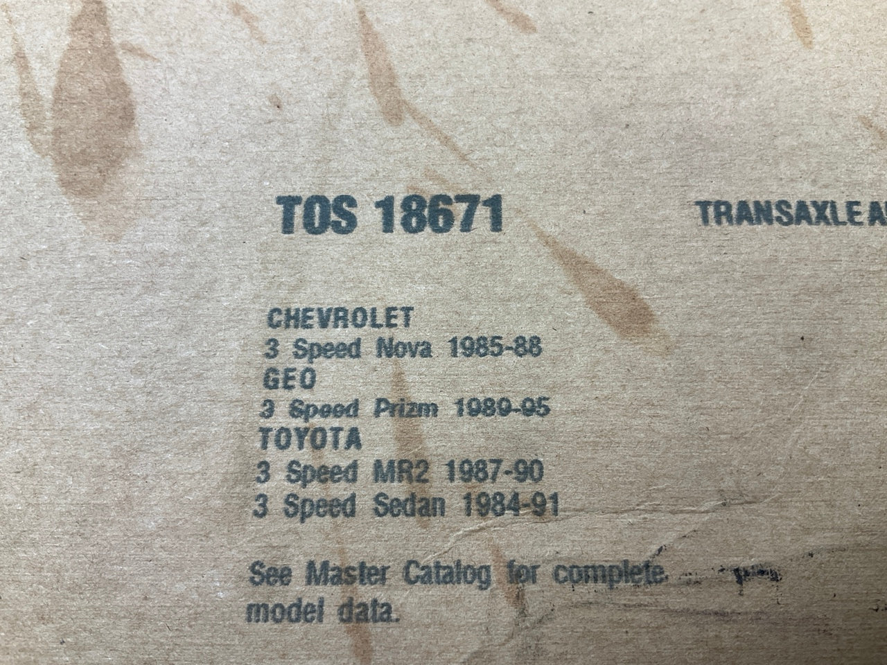 Fel-Pro TOS18671 Auto Trans Oil Pan Gasket - Aisin A130L A131L A132L A140L A140E