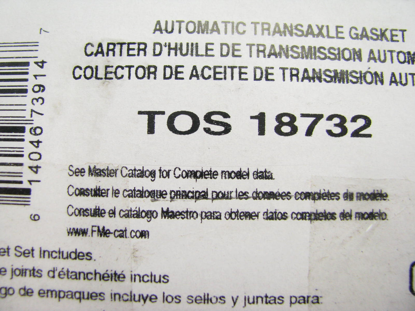 Fel-pro TOS18732 Automatic Transmission Valve Body Gasket For 94-07 Ford AX4N