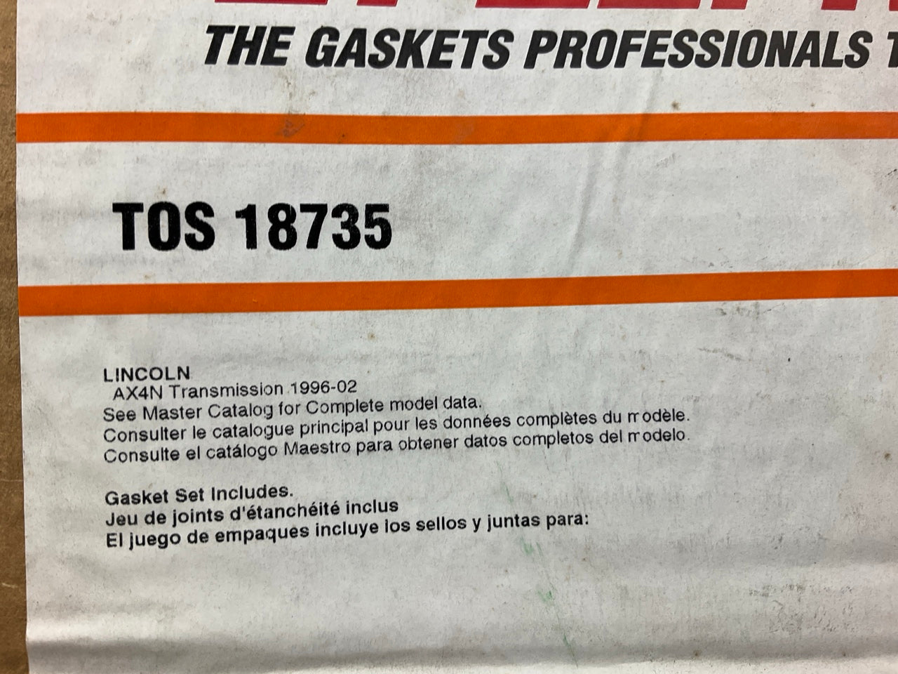Fel-pro TOS18735 Automatic Transmission Oil Pan Gasket
