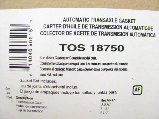 Fel-pro TOS18750 Automatic Transmission Valve Body Gasket
