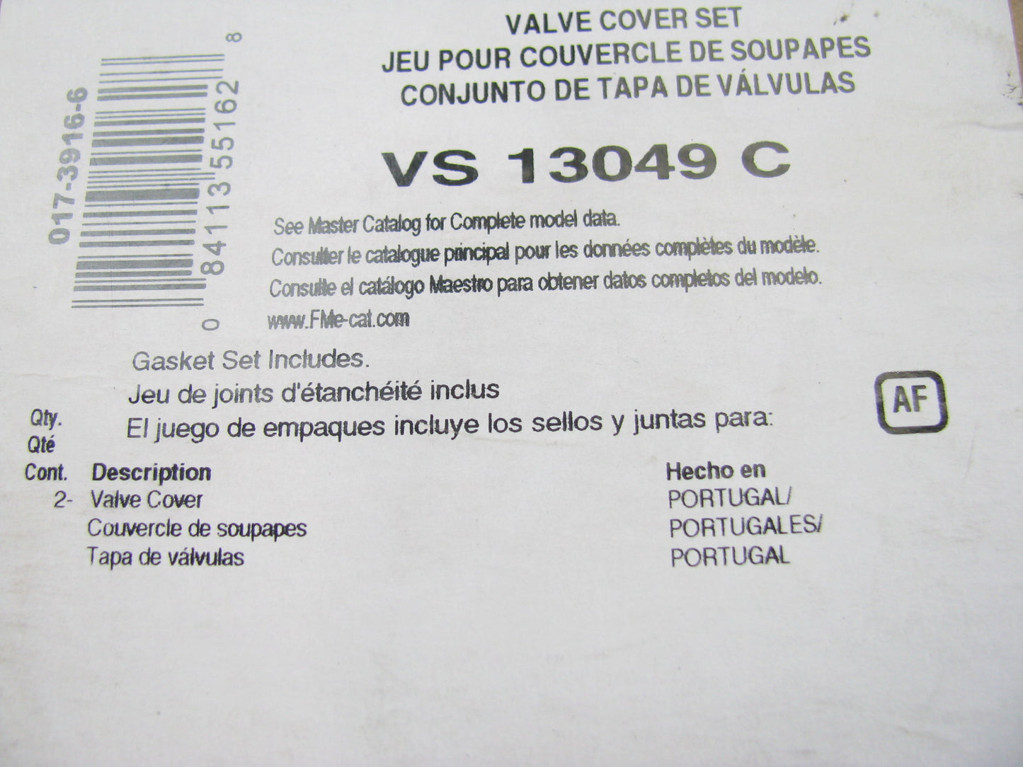 Fel-pro VS13049C Engine Valve Cover Gasket Set 1958-1978 Ford FE 330-428 V8