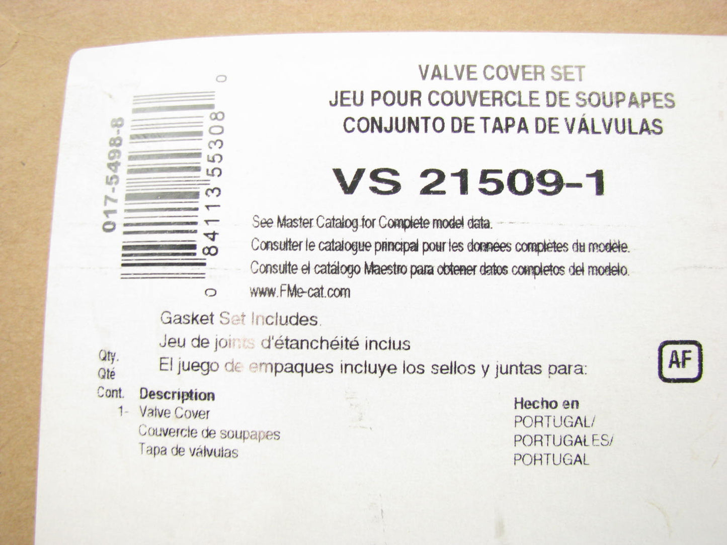 FEL-PRO VS21509-1 Engine Valve Cover Gasket