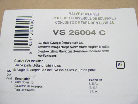 Fel-pro VS26004C Valve Cover Gasket Onan Perkins Oliver Tractor Combine