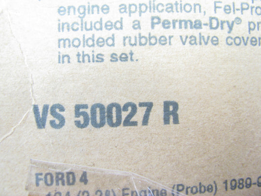 Fel-Pro VS50027R Valve Cover Gasket Set 1988-92 Ford Mazda 2.2L I4 SOHC