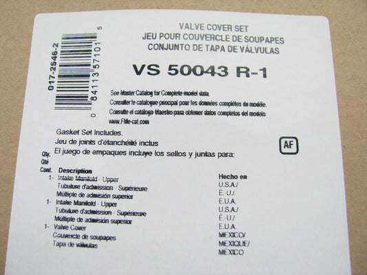 Fel-Pro VS50043R1 Valve Cover Gasket Set 1974-94 Ford Mercury Mazda 2.0L 2.3L I4