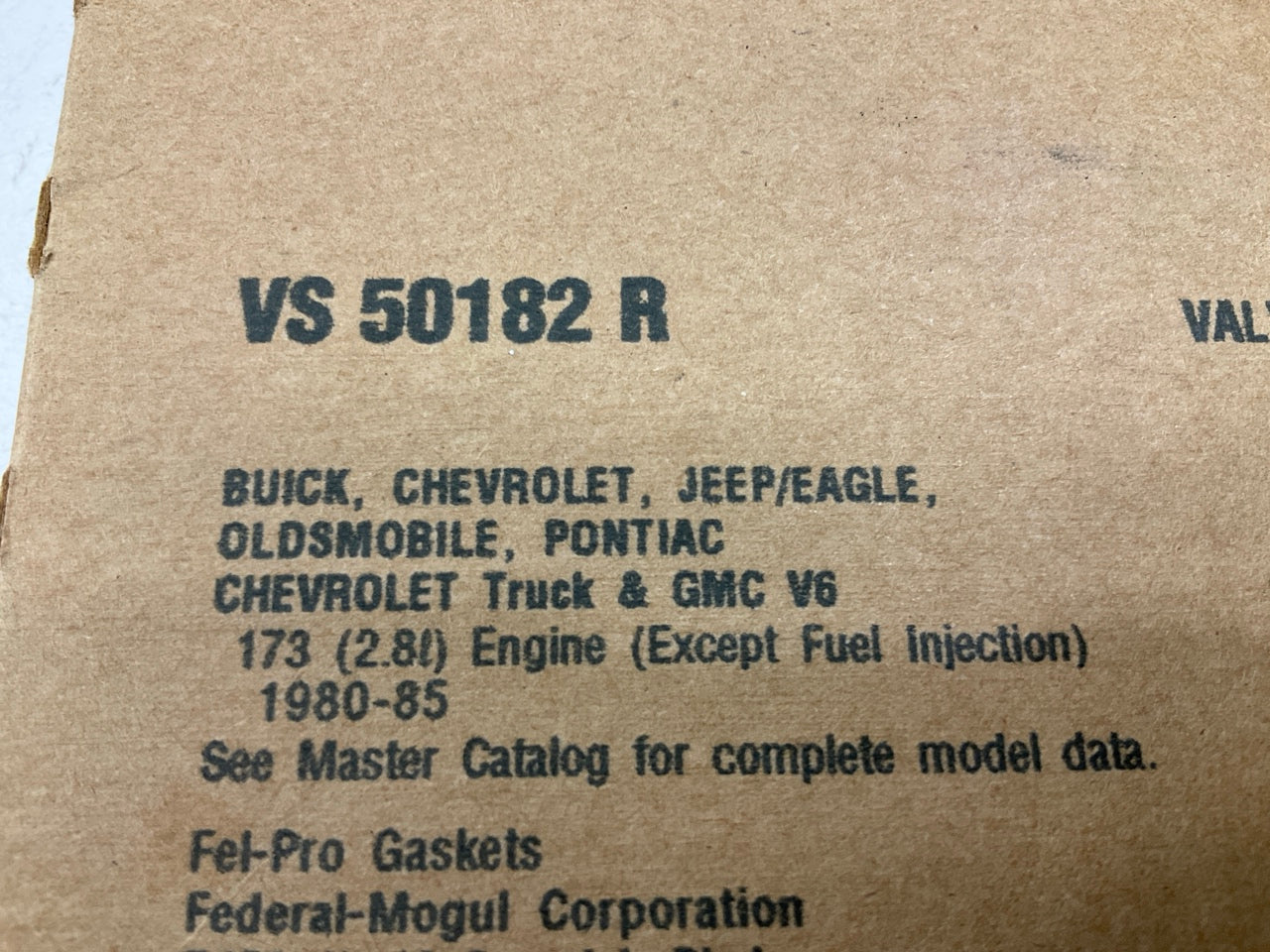 Fel-Pro VS50182R Valve Cover Gasket Set 1980-86 Buick Pontiac 173 V6