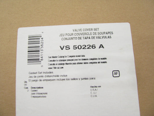 Fel-pro VS50226A Valve Cover Gasket Set 1980-1988 International 551-V8 Diesel