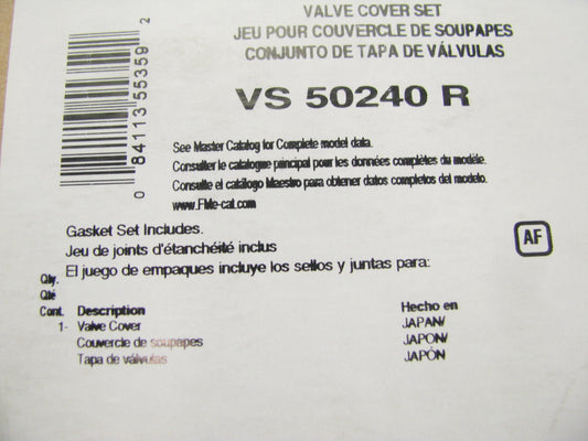 FEL-PRO VS50240R Engine Valve Cover Gasket - 1983-1986 Camry 1986 Celica 2.0L