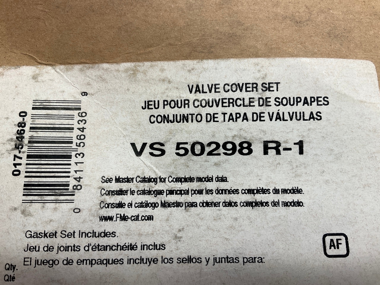Fel-pro VS50298R-1 Valve Cover Gasket For 1986-1989 Acura Integra 1.6L