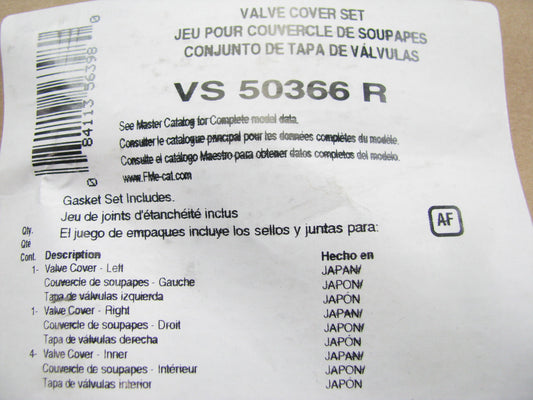 Fel-pro VS50366R Valve Cover Gasket Set - For 90-96 Nissan VG30DE Engine 3.0L V6