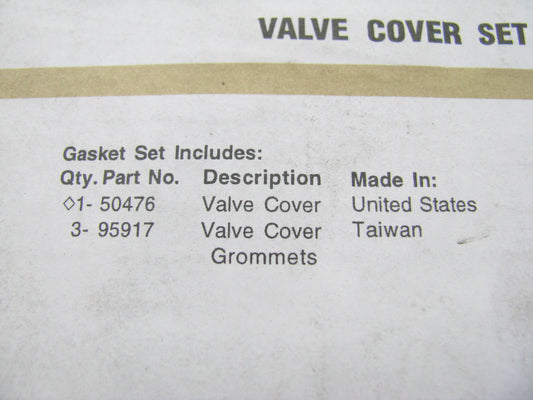 Fel-pro VS50369 Valve Cover Gasket Set 1991-1997 Escort Tracer 1.9L 2.0L