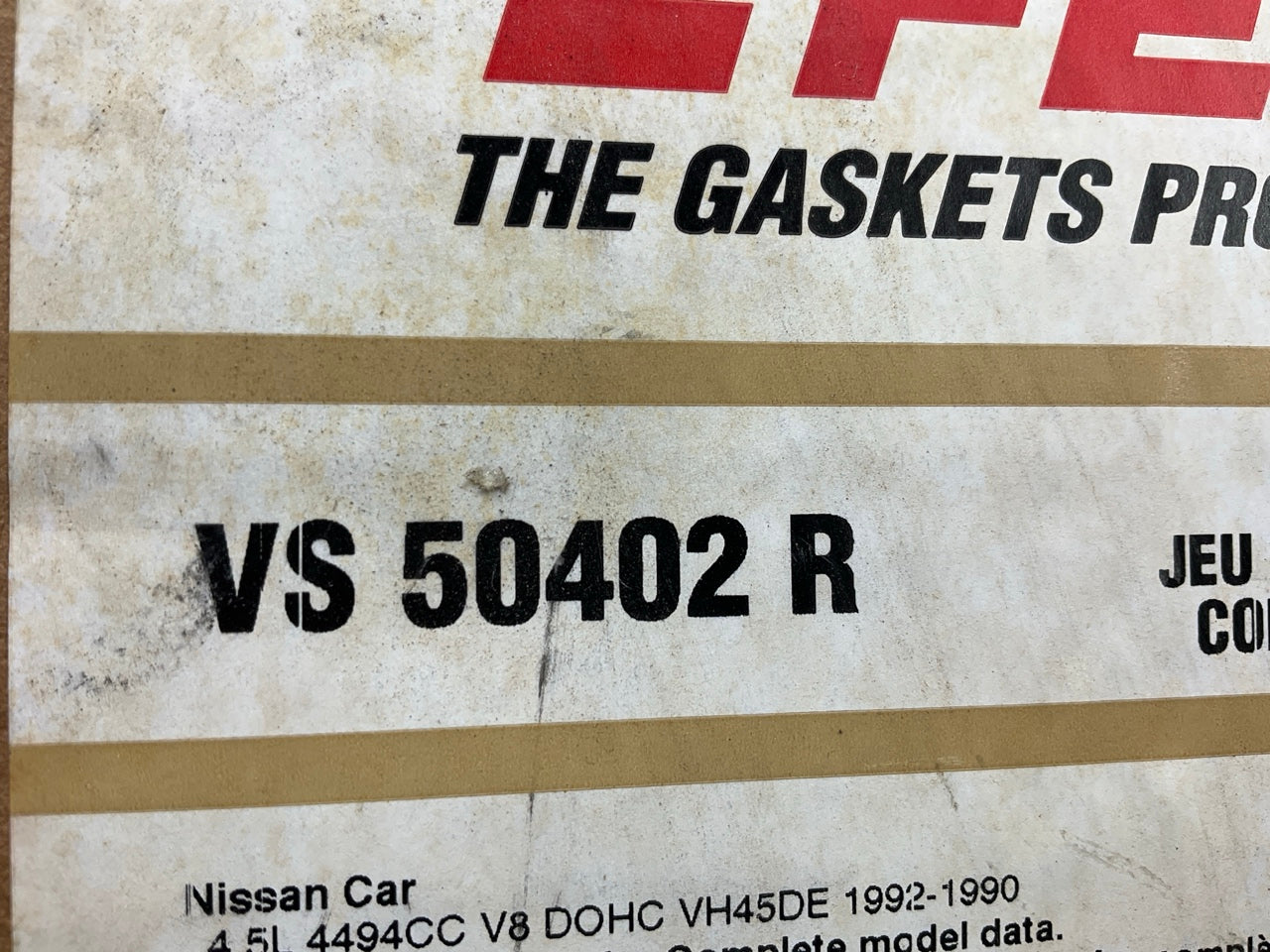 Fel-pro VS50402R Valve Cover Gasket Set For 1990-1996 INFINITI Q45 4.5L-V8