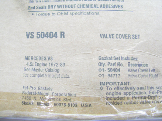 Fel-Pro VS50404R Engine Valve Cover Gasket Set