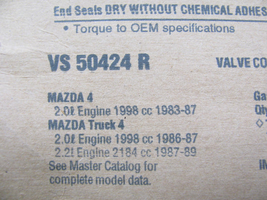 Fel-pro VS50424R Valve Cover Gasket Set For 1987-1993 Mazda B2200, 86-87 B2000