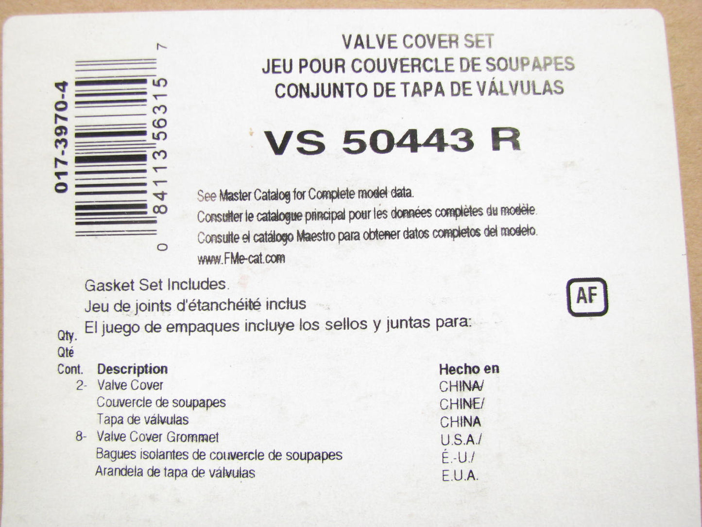 Fel-Pro VS50443R Valve Cover Gasket Set 1992-1996 Chevrolet Corvette 5.7L V8