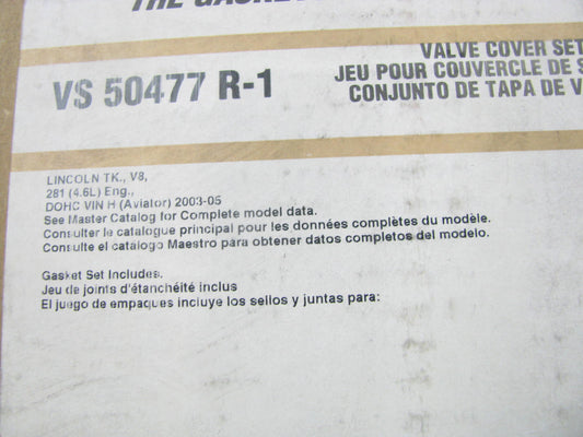 Fel-pro VS50477R-1 Valve Cover Gasket Set 2003-2005 Lincoln Aviator 4.6L 281 V8