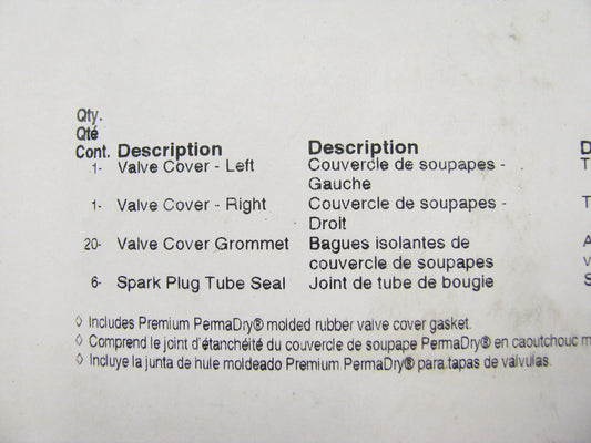 Fel-pro VS50494R Valve Cover Gasket Set For 1995-1999 Nissan 3.0L-V6
