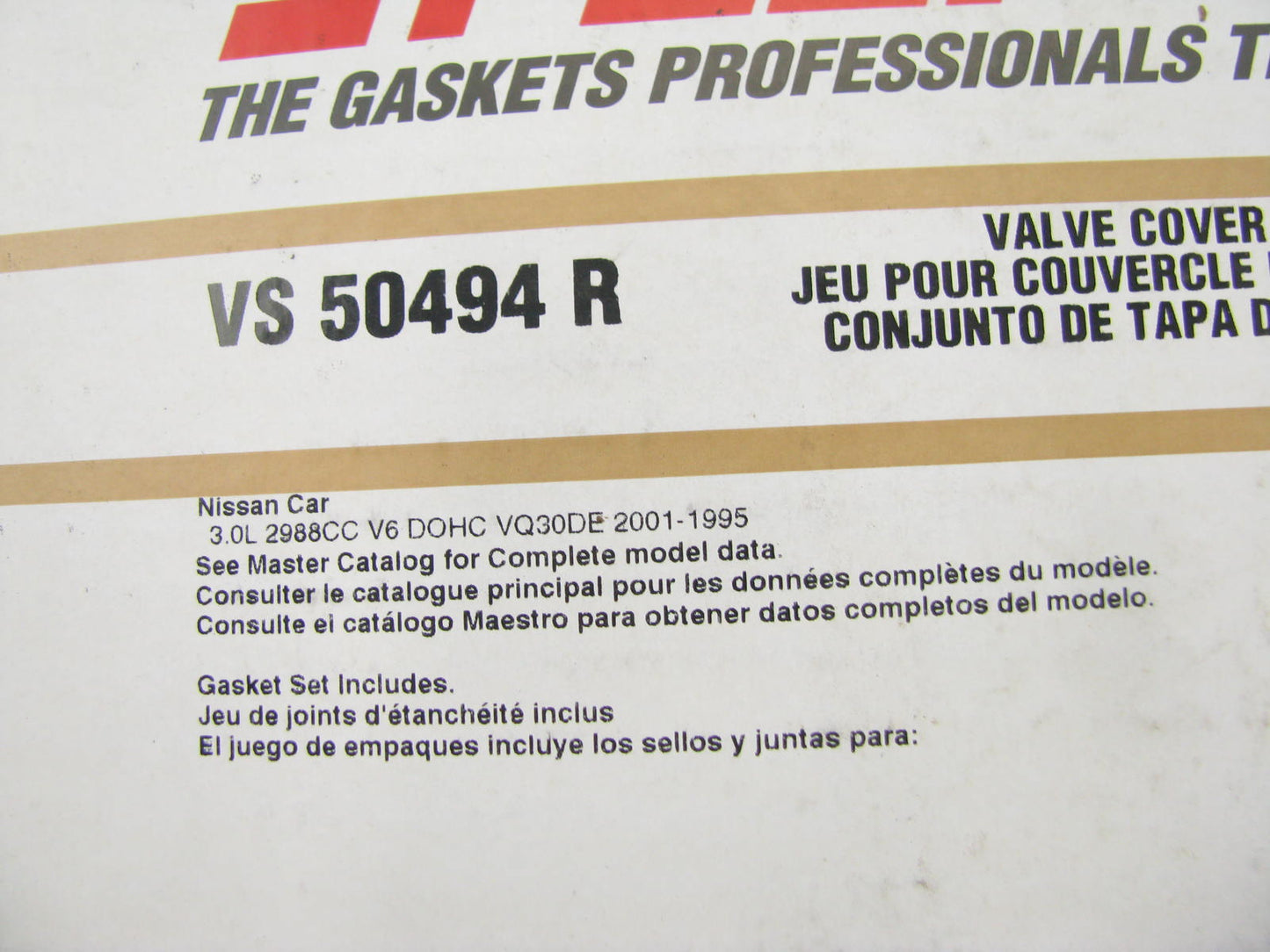Fel-pro VS50494R Valve Cover Gasket Set For 1995-1999 Nissan 3.0L-V6
