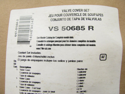 Fel-pro VS50685R Valve Cover Gasket Set 2005-2011 VW Audi 2.0L BPY CCTA BWT
