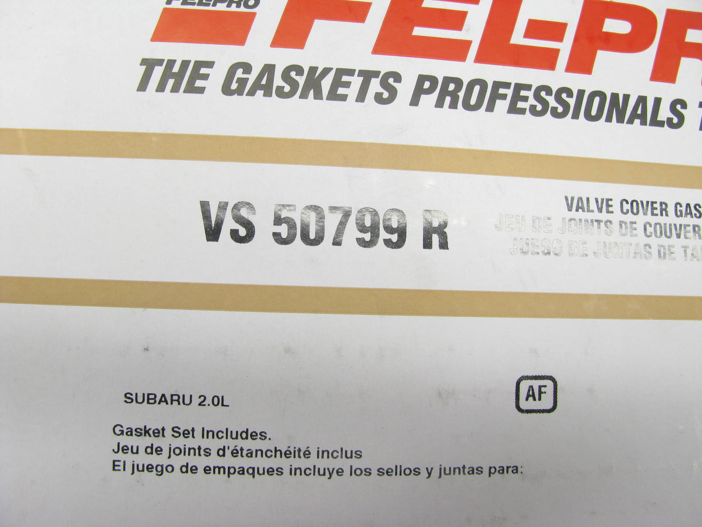 Engine Valve Cover Gasket Set Fel-Pro VS 50799 R For 2002-2005 Subaru Impreza