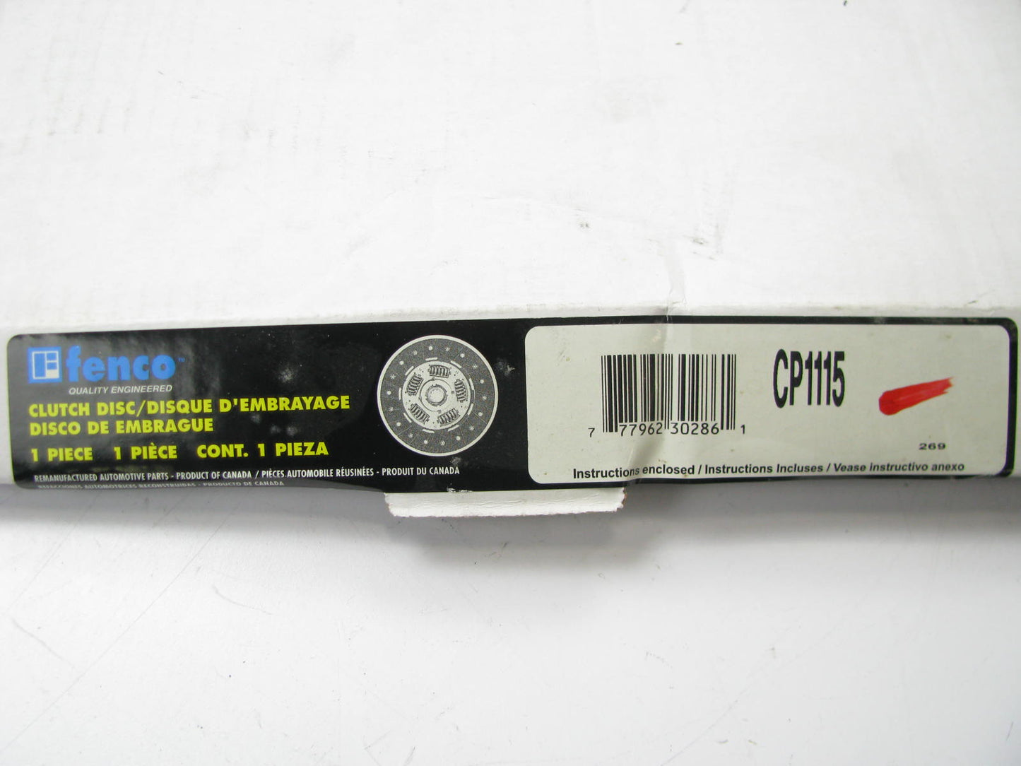 Fenco CP1115 Reman Clutch Friction Disc - 8-1/4'' OD X 15/16'' X 22T Spline