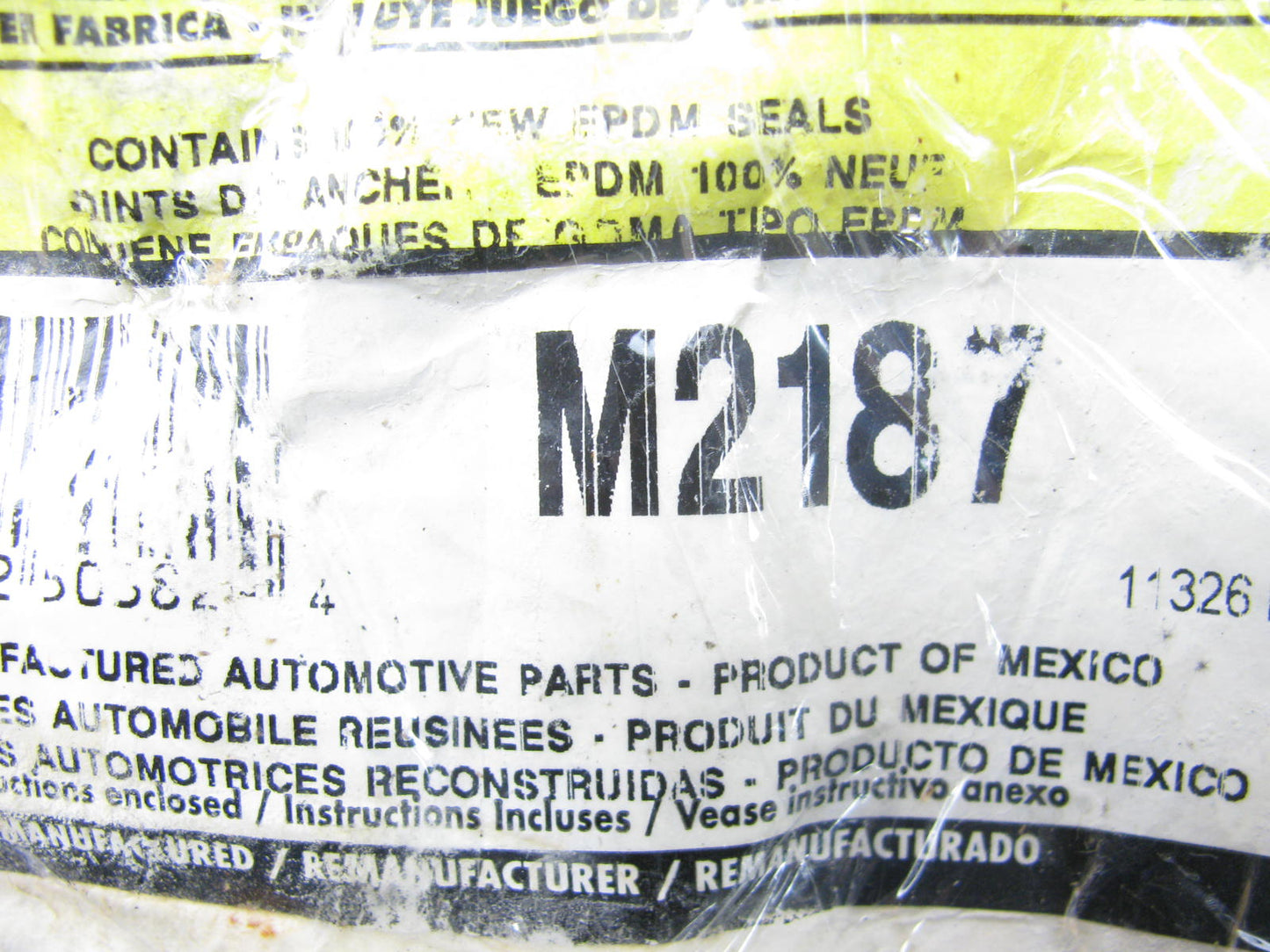 Fenco M2187 REMAN Brake Master Cylinder With Reservoir
