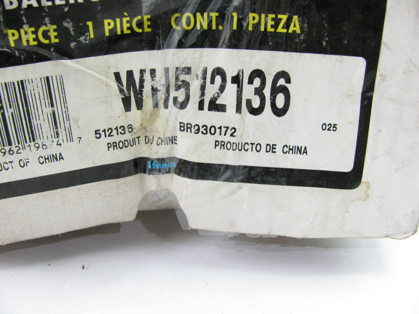 Fenco WH512136 REAR Wheel Bearing And Hub Assembly
