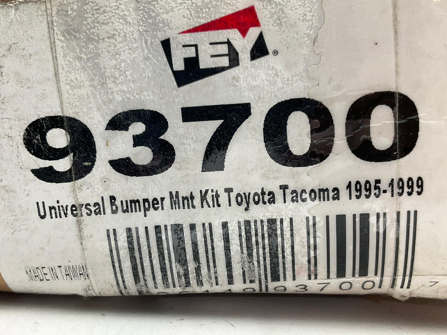 FEY 93700 Rear Bumper Mounting Bracket Install Kit For 1995-2003 Toyota Tacoma