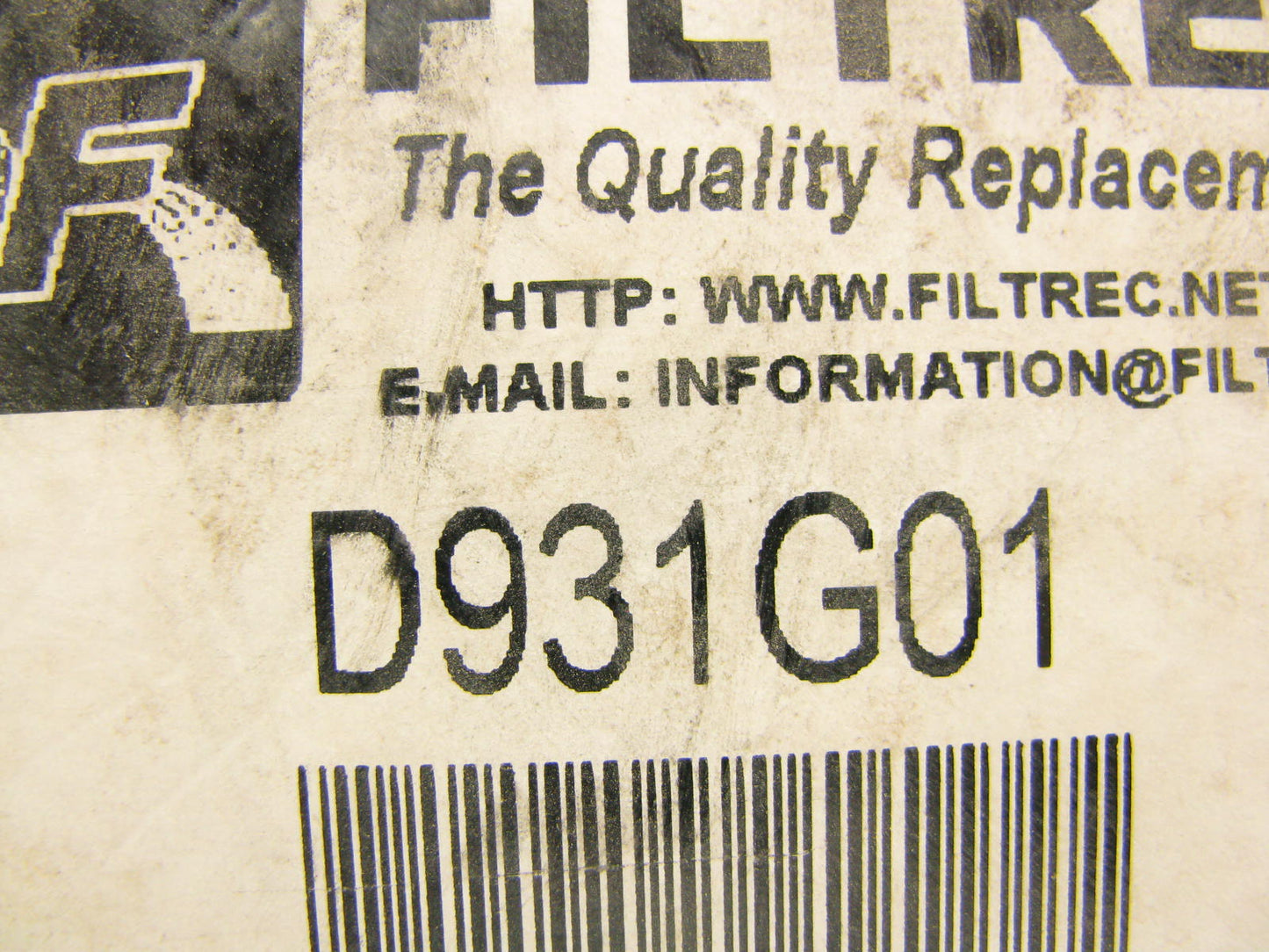 Filtrec D931G01 Hydraulic Oil Filter Replaces G03370 P173040 P567026 2062365